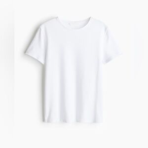 🤍 NWT H&M Fitted White T-shirt
